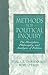 Methods for Political Inquiry: The Discipline, Philosophy and Analysis of Politics