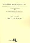 Ossetic Grammatical Studies (Sitzungsberichte Der Philosophisch-Historischen Klasse) Ossetic Grammatical Studies (Sitzungsberichte Der Philosophisch-Historischen Klasse)