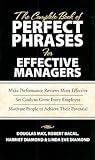 The Complete Book of Perfect Phrases Book for Effective Managers (Perfect Phrases Series)