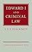 Edward I and Criminal Law