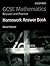 Gcse Mathematics: Revision and Practice: Homework Answer Book