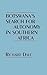Botswana's Search for Auton...