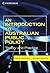 An Introduction to Australian Public Policy by Sarah Maddison