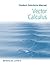 Student Solutions Manual to accompany Vector Calculus