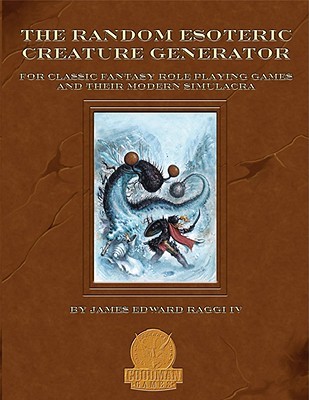 Random Esoteric Creature Generator: For Classic Fantasy Role Playing Games and Their Modern Simulacra (Paperback)