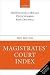 Magistrates' Court Index
