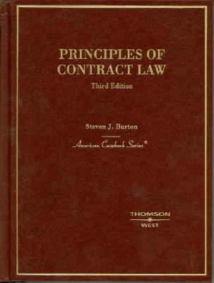 Principles of Contract Law (American Casebook Series)