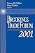 Brookings Trade Forum: 2001