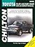 Toyota Pick-ups/Land Cruiser/4Runner 1970-88 Repair Manual (Chilton's Total Car Care)