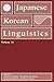 Japanese/Korean Linguistics...