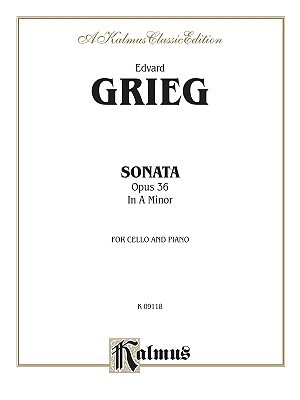 Cello Sonata in a Minor, Op. 36 (Paperback)