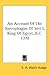 An Account Of The Sarcophagus Of Seti I, King Of Egypt, B.C. ... by E.A. Wallis Budge