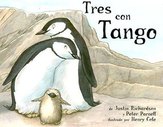 Portada de Tres con Tango, de Justin Richardson