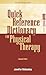 Quick Reference Dictionary for Physical Therapy