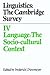 Linguistics: The Cambridge Survey: Volume 4, Language: The Socio-Cultural Context