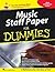 Music Staff Paper for Dummies (Dummies Series)