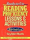 Ready-to-Use Reading Proficiency Lessons and Activities: 10th Grade Level Ready-to-Use Reading Proficiency Lessons and Activities: 10th Grade Level