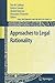 Approaches to Legal Rationality (Logic, Epistemology, and the Unity of Science, 20)