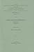 Gregory Barhebraeus Ethicon, (Memra I) Syr. 219 (Corpus Scriptorum Christianorum Orientalium)