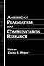 American Pragmatism and Communication Research (Routledge Communication Series)