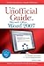The Unofficial Guide to Microsoft Office Word 2007