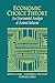 Economic Choice Theory: An Experimental Analysis of Animal Behavior