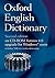 Oxford English Dictionary o...
