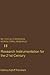 Research Instrumentation for the 21st Century (Beltsville Symposia in Agricultural Research, 11)