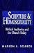 Scripture and Homosexuality by Marion L. Soards