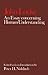 An Essay Concerning Human U...