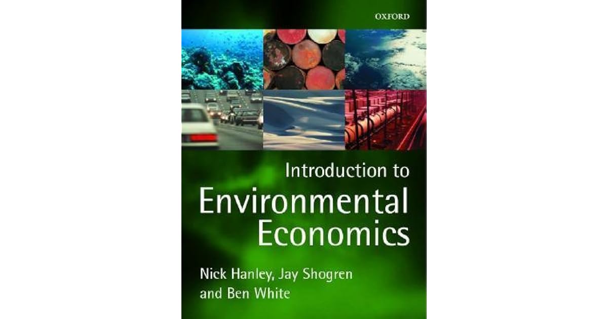 Introduction to Environmental Economics by Nick Hanley