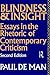 Blindness and Insight: Essays in the Rhetoric of Contemporary Criticism