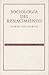 Sociología del Renacimiento (Spanish Edition)