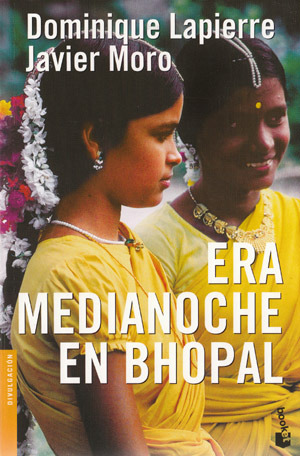 Portada de Era medianoche en Bhopal, de Dominique Lapierre