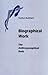 Biographical Work: The Anth...