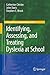 Identifying, Assessing, and Treating Dyslexia at School (Developmental Psychopathology at School)