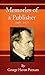 Memories of a Publisher 186...