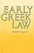 Early Greek Law by Michael Gagarin