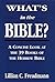 What's in the Bible by Lillian C. Freudmann