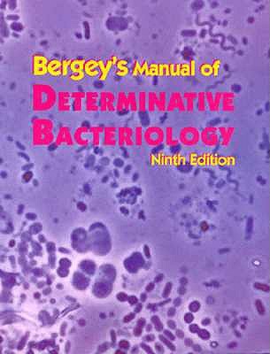 Bergey's Manual of Determinative Bacteriology (Paperback)