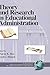 Theory and Research in Educational Administration