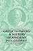 Greek Thinkers: A History o...