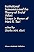 Institutional Economics and the Theory of Social Value: Essays in Honor of Marc R. Tool: Essays in Honor of Marc R. Tool