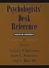 Psychologists' Desk Reference