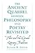 The Ancient Quarrel between Philosophy and Poetry Revisited by Susan B. Levin