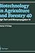 Biotechnology in Agricultur...