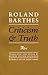 Criticism and Truth