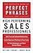 The Complete Book of Perfect Phrases for High-Performing Sales Professionals (Perfect Phrases Series)