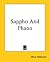 Sappho and Phaon: In a Series of Legitimate Sonnets