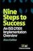 Nine Steps to Success: An Iso 27001 Implementation Overview
